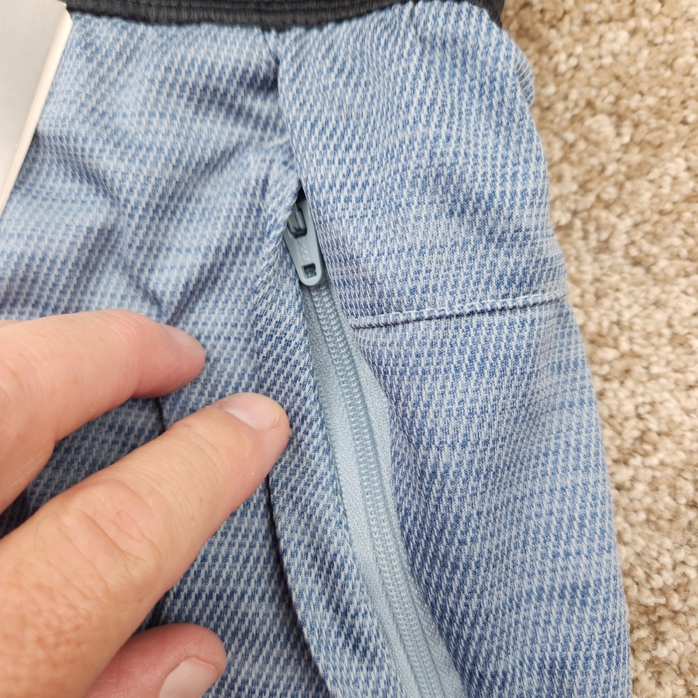 Adidas Mens M Axis Knit 3.0 Training Shorts Magic Grey Blue HK0025 Small NWT - Picture 6 of 8